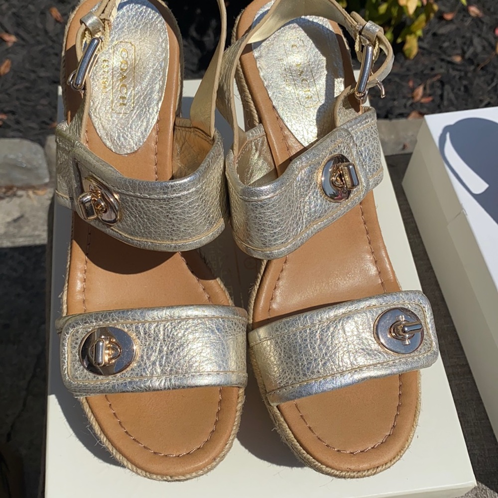 Gold Coach Wedges